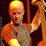 Ben Kaufmann with Yonder Mountain String Band in Charlottesville (2/11/14) - photo © G. Milo Farineau