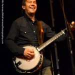 Dave Johnston with Yonder Mountain String Band in Charlottesville (2/11/14) - photo © G. Milo Farineau