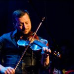 Jason Carter with The Travelin' McCourys in Charlottesville (2/11/14) - photo © G. Milo Farineau