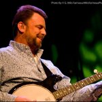 Rob McCourys with The Travelin' McCourys in Charlottesville (2/11/14) - photo © G. Milo Farineau