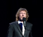 Sam Bush hosting the 2011 IBMA Awards show - photo © Dean Hoffmeyer