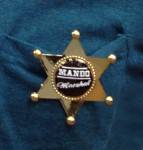 Mando Marshall badge