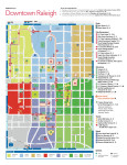 Downtown Raleigh map