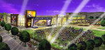 Artist's rendering of the International Bluegrass Music Center