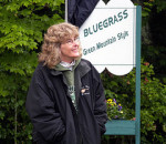 Candi Sawyer, promoter of the Jenny Brook Family Bluegrass Festival
