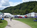 Fairgrounds at the 2013 Jenny Brook Festival - photo by Dick Bowden