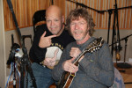 Phil Leadbetter with fellow cancer survivor Sam Bush