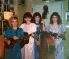 Sonya Rutledge, Andrea (mullins) Roberts, Ginny Brawner and Alison Krauss, circa 1987
