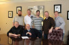 LRB signs with Mountain Home. Standing: Daniel Mount, Josh Trivett, Ty Gilpin, Tim Surrett, Scott Wagner; Seated: Mickey Gamble, Sammy Shelor