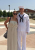 Danny and Ashley Stewart at his boot camp graduation