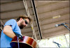 Jay Starling with Grateful Grass at Lockn' 2014 - photo © G. Milo Farineau