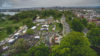 Aerial view of the 2016 Charm City Bluegrass in Baltimore