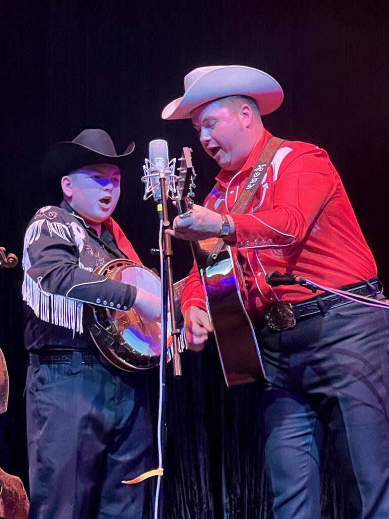 Jim Hensley and Kody Norris on Danny Stewart's Bluegrass Cruise 2026 - photo © Sandy Hatley