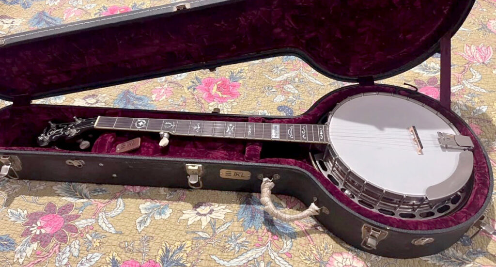 Missing banjo lost at SPBGMA 2026, belonging to Rick Faris