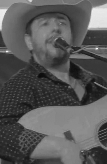 Jason Burton of Keith Prater and Lacy Creek at Keith Prater's benefit show in Greenup, KY (2/7/26)